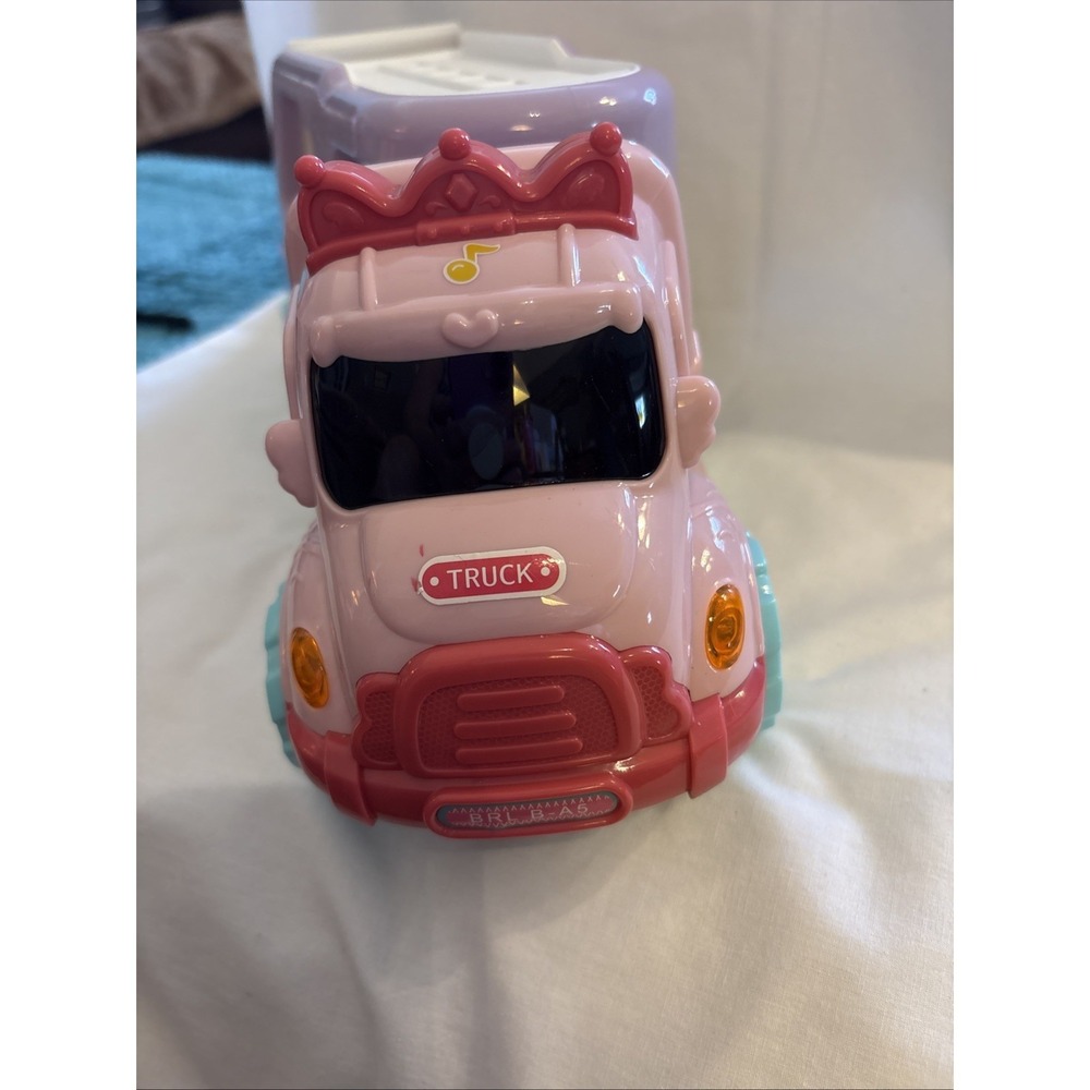 Lascoton Carrier Truck Friction Powered Double Layer Transport Nontoxic Bpa Free - Picture 5 of 7